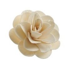 Přírodní dekorace květ růže