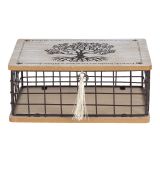 Dřevěný úložný box TREE