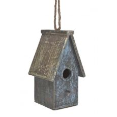 Dekorace dřevěná ptačí budka